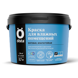 Краска для влажных помещений