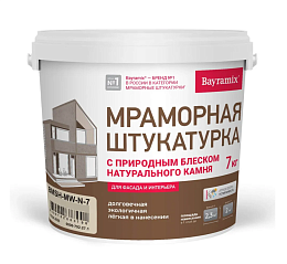 БАЙРАМИКС мраморная штукатурка цветная