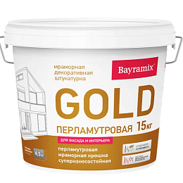 Мраморная штукатурка GOLD Mineral
